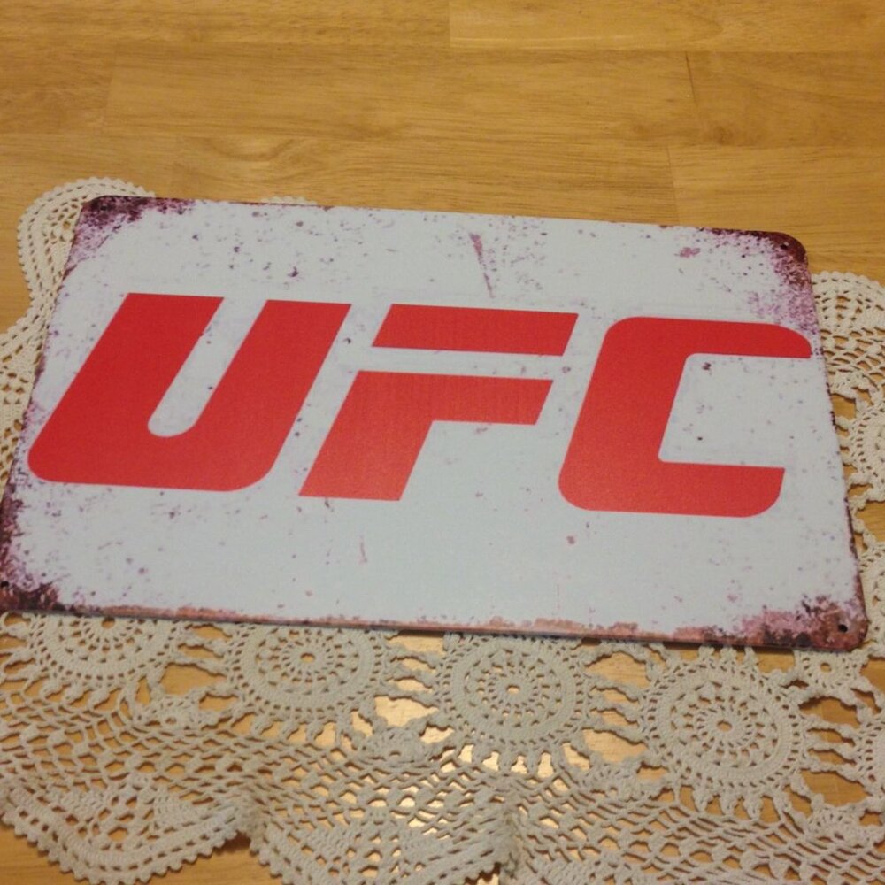 UFC Metal sign, The Ultimate Fighting Championship